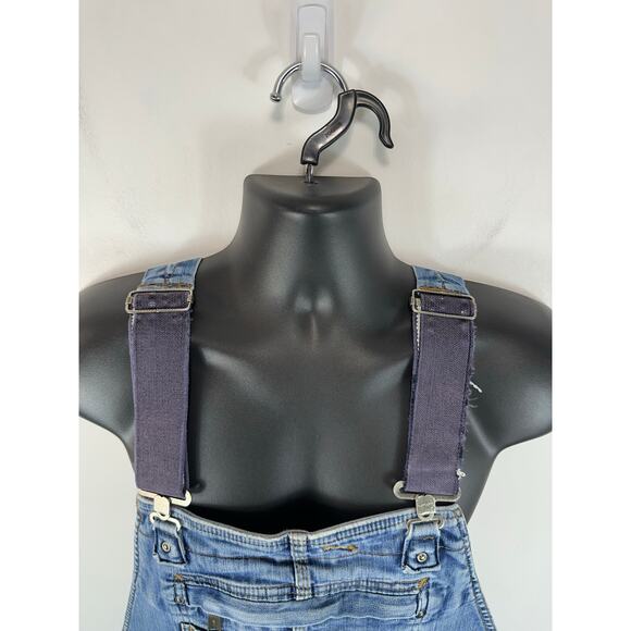Carhartt Double Knee Denim Overalls Carpenter Workwear Utility Size 42x30 - Picture 14 of 16